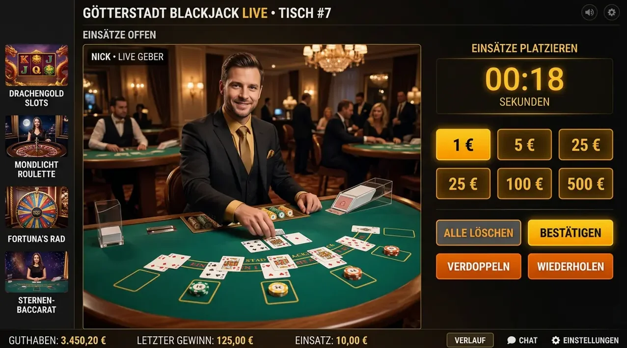 Beliebt bei Lucky7Even: Live
